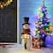 Glitzhome® 29.25" Pre-Lit Christmas Snowman Porch Décor
